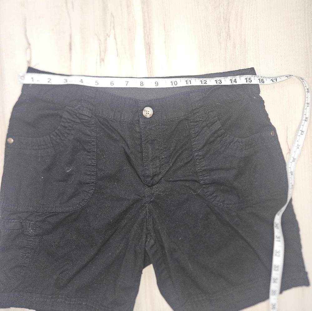 Women’s Bermuda Shorts Bundle Size 10 White Stag Sonoma Cargo Black Khaki - Picture 12 of 16